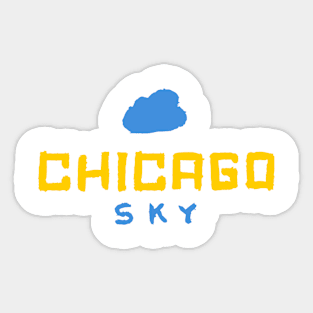 Chicago Skyyy 19 Sticker